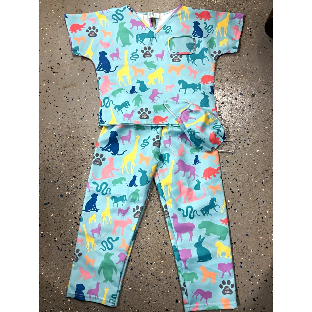 Veterinarian Great Pretenders Dress-Up Costume Set, Size 5-6 Missing Plush/Tools